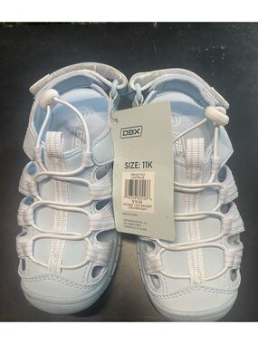 DBX Kids' Light Blue Sport Sandals - Size 11K